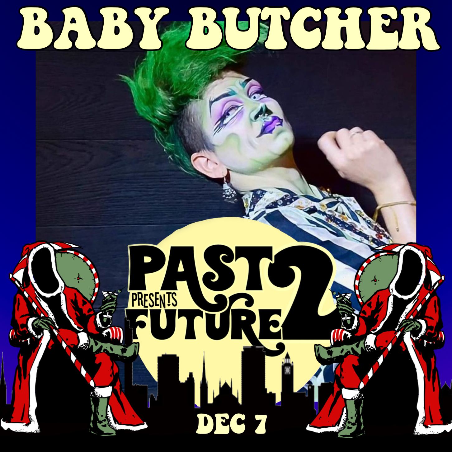 baby butcher at past presents future