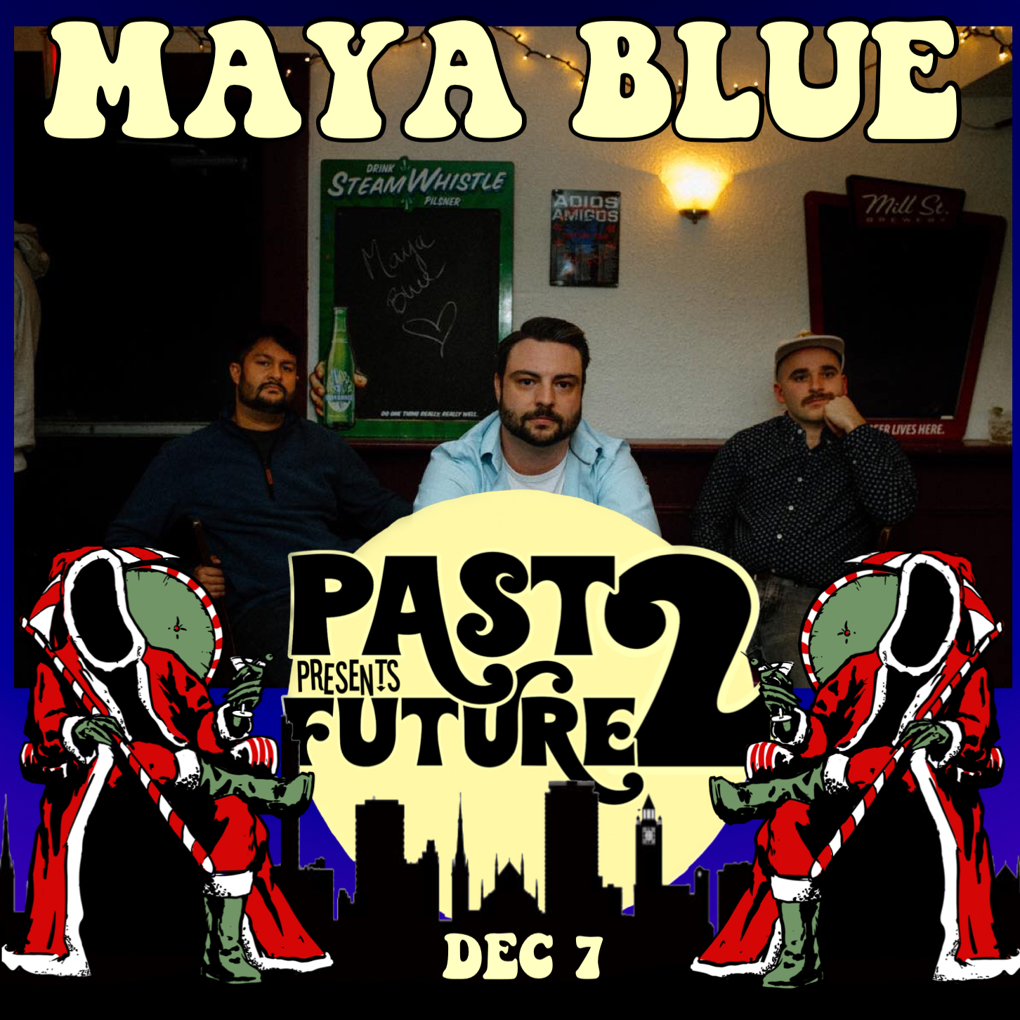 Maya Blue at Past Presents Future