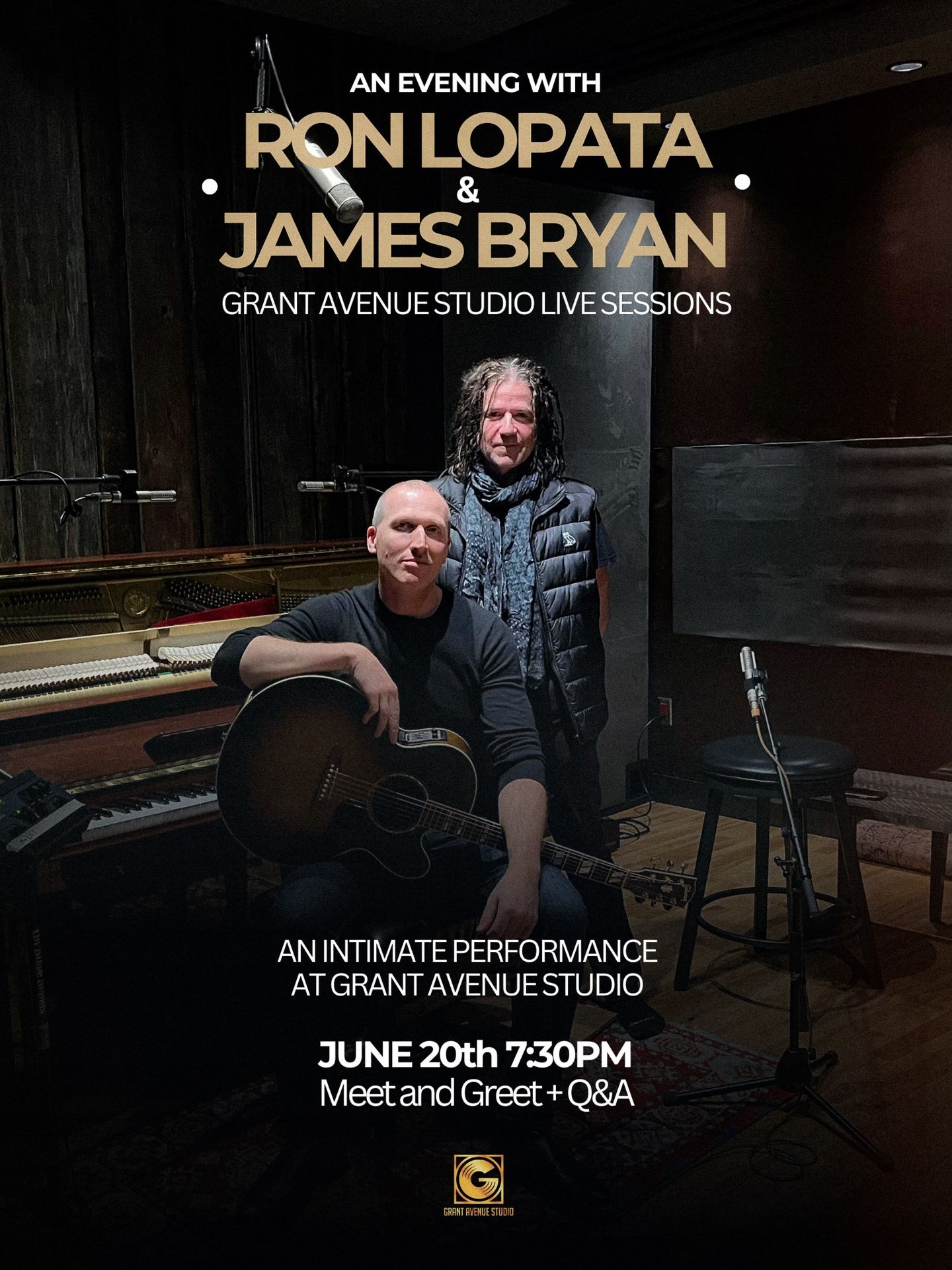 An Evening with Ron Lopata &amp; James Bryan | Fannatickets