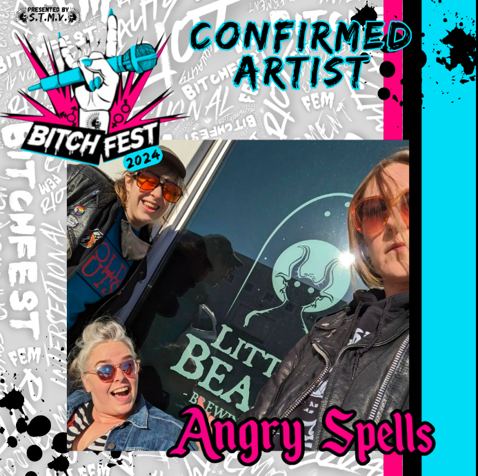 angry spells at bitch fest