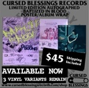 BAPTIZED IN BLOOD - GUTTERBOUND LP (Vinyl + Poster Bundle)