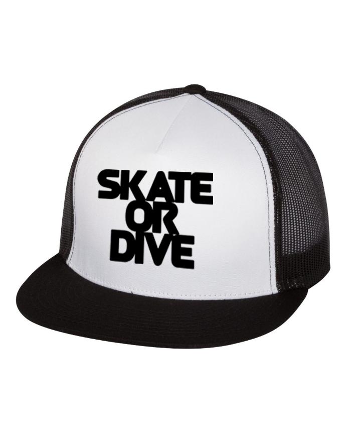 Skate Or Dive Mesh Back Hat (One Size Fits All)