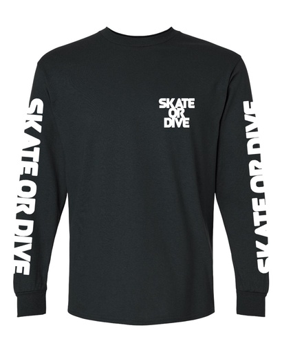 Size XL Skate Or Dive (Long Sleeve)