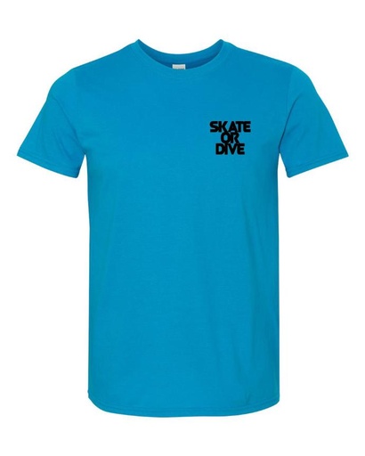 Size SMALL Skate or Dive (T-Shirt)